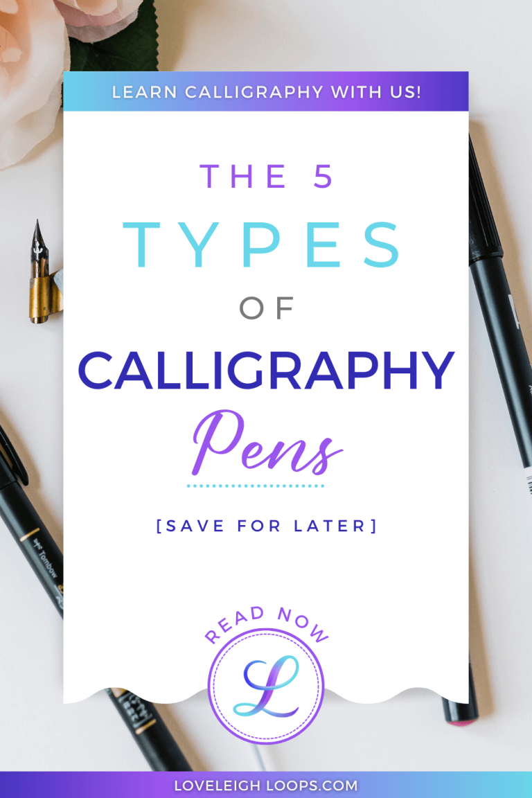 Lettering Tools — Loveleigh Loops